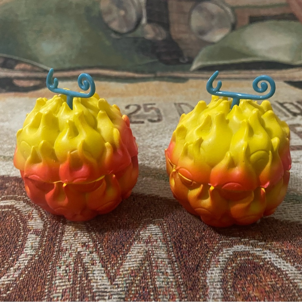 Lot of 2 Devil Fruit Fireball Herb Spice Tobacco Grinders NEW